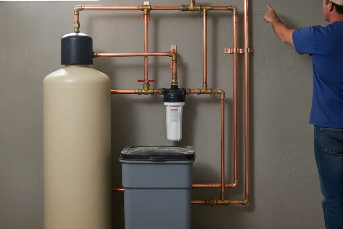 Whole-house water treatment system installed in Dawson